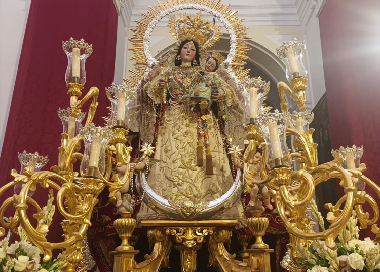 La Patrona de Bornos procesionará por las calles de Jerez el próximo 8 de diciembre