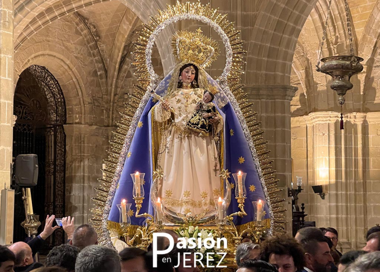 La Patrona de Bornos procesionará esta tarde por el centro de Jerez