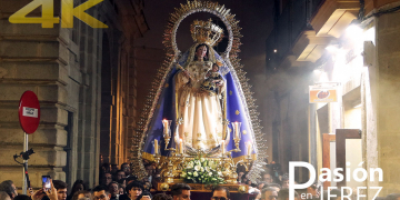 Traslado de Nuestra Señora del Rosario Coronada, patrona de Bornos, a la Catedral
