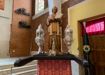 Mañana jueves procesiona el Beato Chaminade