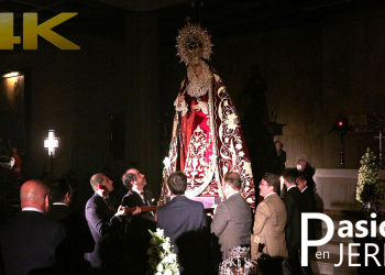 Traslado de la Virgen de la O a su paso de palio