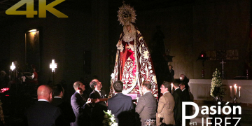 Traslado de la Virgen de la O a su paso de palio