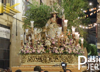 Salida procesional de la Divina Pastora de San Dionisio