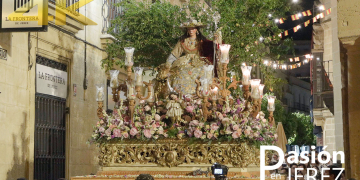 Salida procesional de la Divina Pastora de San Dionisio