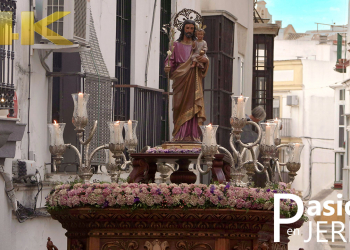 Traslado de San José Obrero a su altar de Corpus