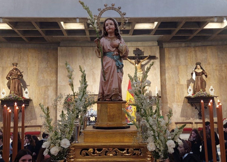 La imagen de la Niña María será la que presida la Solemnidad de la Inmaculada Concepción