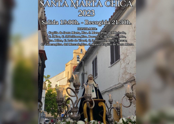 Esta tarde será la procesión infantil de Santa Marta