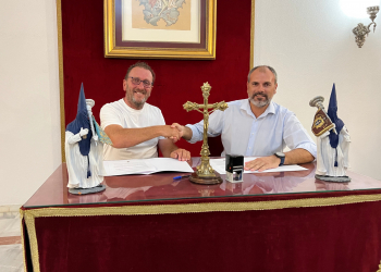 La Banda de Cornetas y Tambores ‘Caridad’ acompañará al misterio de la Sagrada Flagelación