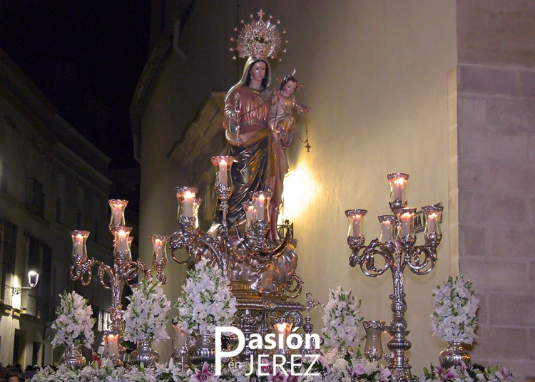 Anunciada la salida procesional de la Virgen del Rosario del Beaterio para el mes de octubre