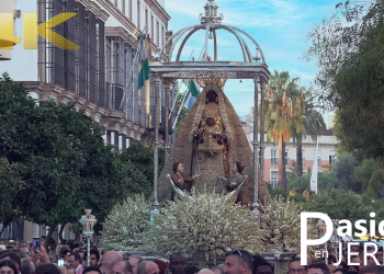 Salida procesional de Nuestra Señora de la Merced Coronada