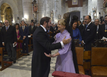 La alcaldesa felicita a la Hermandad de La Borriquita por la “brillante” Coronación Canónica de Nuestra Señora de La Estrella