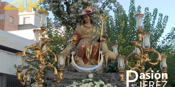 Salida procesional de la Divina Pastora de Capuchinos