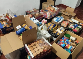El Consuelo recoge 600 kilos de alimentos para las Hermanas de la Cruz