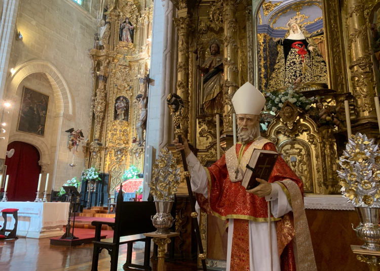 San Dionisio saldrá esta tarde en procesión