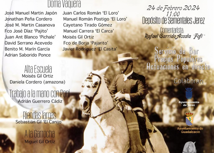 La Entrega organiza una exhibición ecuestre a beneficio de ANDEX