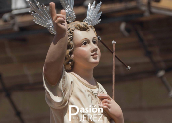 El Niño Jesús de la Buena Muerte recorre esta tarde las calles del barrio de Santiago