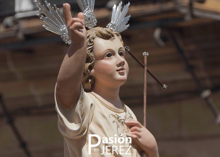 El Niño Jesús de la Buena Muerte recorre esta tarde las calles del barrio de Santiago