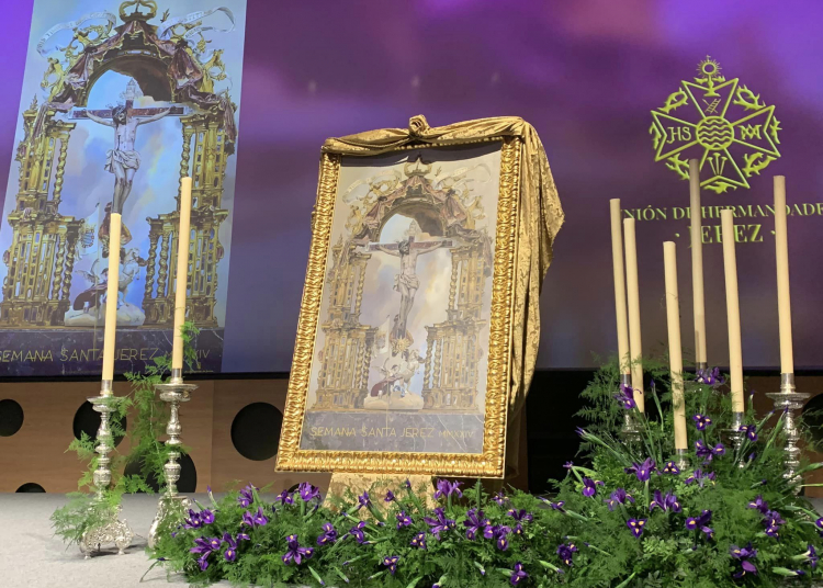 Una obra de Inmaculada Peña anuncia la Semana Santa de Jerez 2024