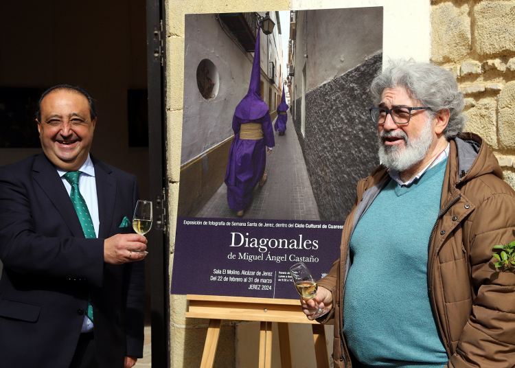 Ayer se inauguró la muestra fotográfica de Miguel Ángel Castaño ‘Diagonales’ 