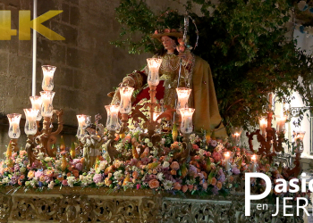 Salida procesional de la Divina Pastora de San Dionisio