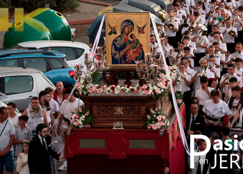 Salida procesional del Sagrado Icono del Perpetuo Socorro