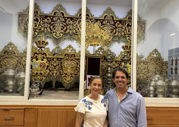 La Hermandad de las Penas de Cádiz cede su palio a Salvación para la Magna