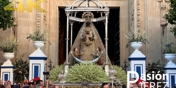 Salida procesional de Nuestra Señora de la Merced Coronada