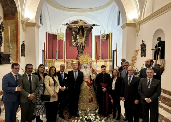 La nueva Junta de Gobierno de la Hermandad del Cristo de la Expiración ha tomado posesión de sus cargos