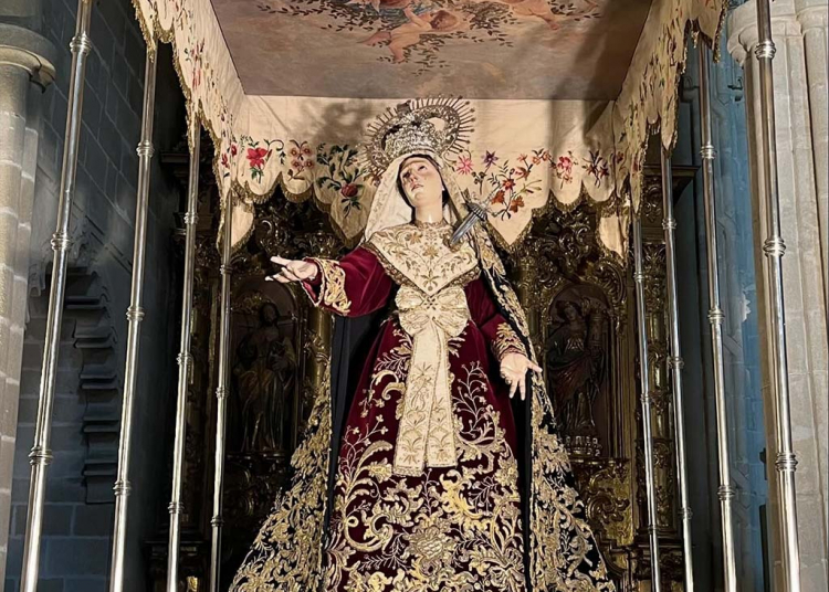 Traslado de Nuestra Señora del Mayor Dolor a la Real Capilla del Calvario