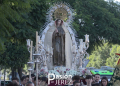 La Virgen de Fátima regresa hoy tras la colocación de la primera piedra de la Parroquia del Rocío
