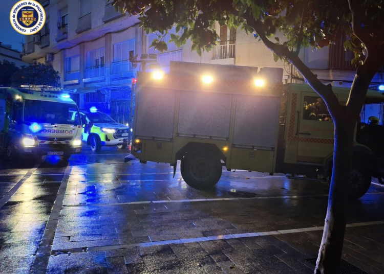 Incendio en la Iglesia de San Miguel