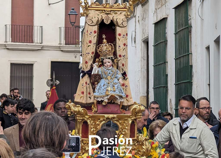 El Niño Jesús de la Virgen del Carmen recorrerá hoy las calles del centro