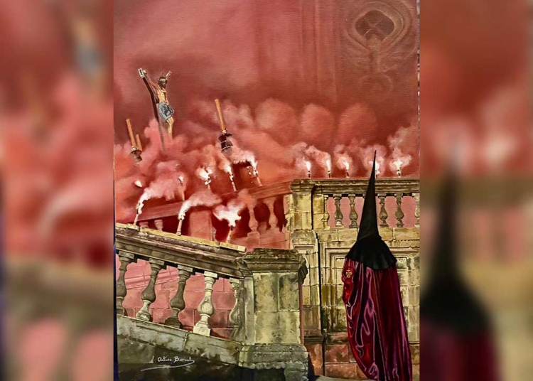 Una obra de Arturo Bernal Borrego ilustrará la papeleta de sitio de la Hermandad de la Viga