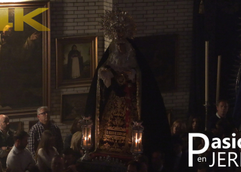 Traslado de la Virgen de la O a su paso de palio