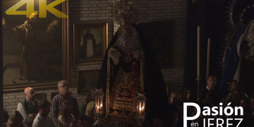 Traslado de la Virgen de la O a su paso de palio