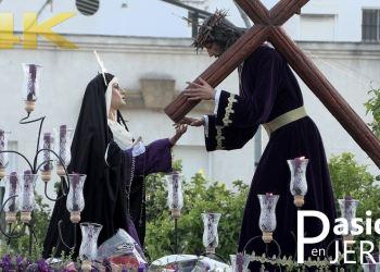 Salida procesional Agrupación Parroquial del Santísimo Cristo del Amor de Estella