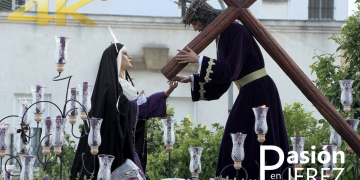 Salida procesional Agrupación Parroquial del Santísimo Cristo del Amor de Estella