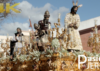 Regreso de la Hermandad del Soberano Poder en la tarde del Domingo de Resurrección