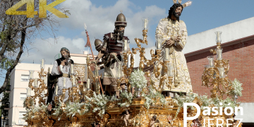 Regreso de la Hermandad del Soberano Poder en la tarde del Domingo de Resurrección