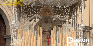 Saludo de Madre de Dios de la Misericordia a la Hermandad de la Soledad