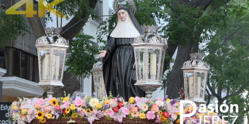 Salida procesional de Santa Juana de Lestonnac