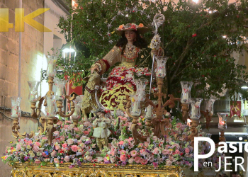 Salida procesional de la Divina Pastora de San Dionisio