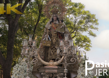 Salida procesional de Nuestra Señora del Carmen Coronada en su centenario