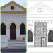 Autorizado el proyecto para ampliar la puerta de la iglesia de El Portal
