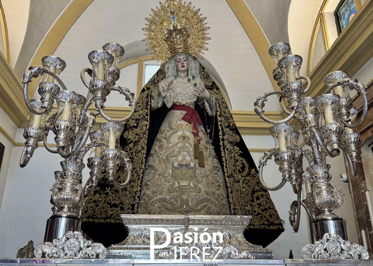 María Santísima de la Paz en su Mayor Aflicción recibe hoy la Medalla de Oro de Jerez