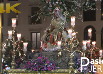 Salida procesional de la Divina Pastora de Capuchinos