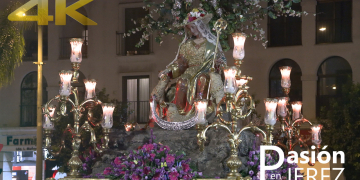 Salida procesional de la Divina Pastora de Capuchinos