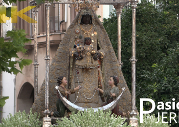 Salida procesional de Nuestra Señora de la Merced Coronada
