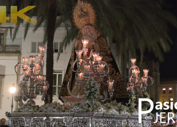 Procesion de regreso de María Santísima de la Paz en su Mayor Aflicción