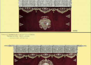 La Hermandad de la Yedra elige el boceto de los nuevos respiraderos del palio de la Esperanza Coronada